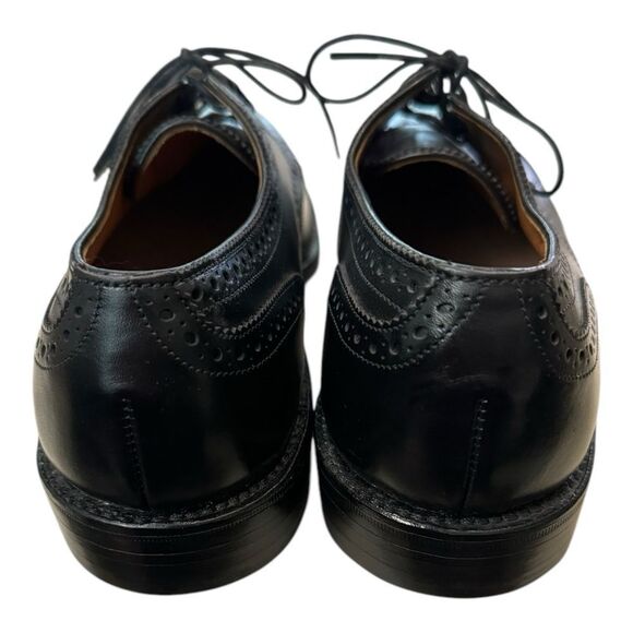 New Allen Edmonds Sanford Black Leather Lace-up Oxford Dress Shoes 9  9B main image 4